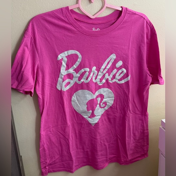Barbie Pink and Silver T-Shirt - Picture 5 of 7